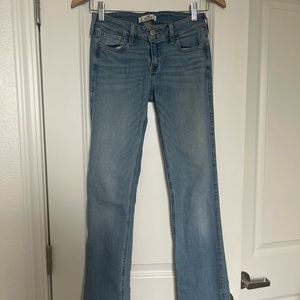 Hollister Light-washed Skinny Bootcut Jeans Size 1R